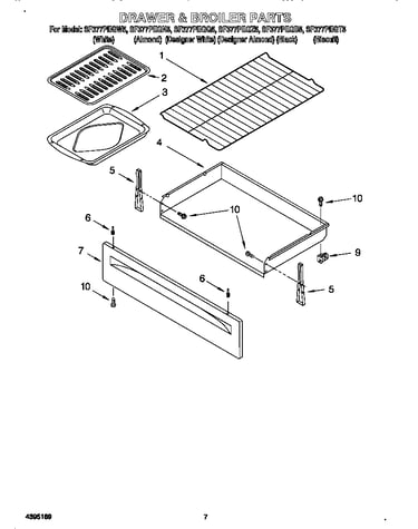 Drawer & broiler