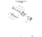 Roper RUD1000HB1 pump and motor diagram