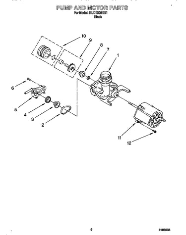 Pump and motor