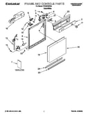 Frame and console