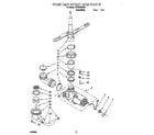 Estate TUD5700EQ4 pump and sprayarm diagram