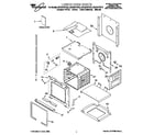 Whirlpool GBD307PDS3 lower oven diagram