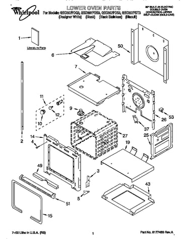Lower oven