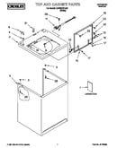 Top and cabinet
