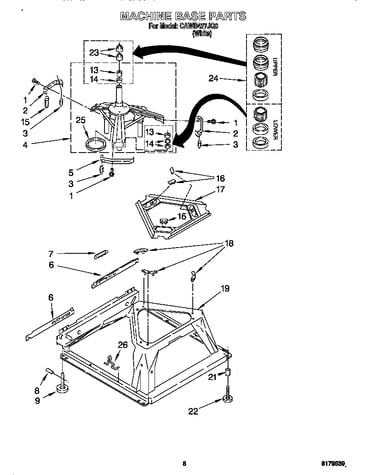 Machine base
