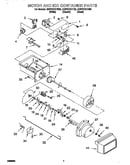 Motor and ice container