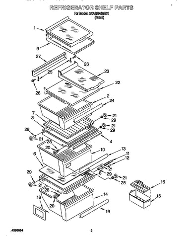 Refrigerator shelf