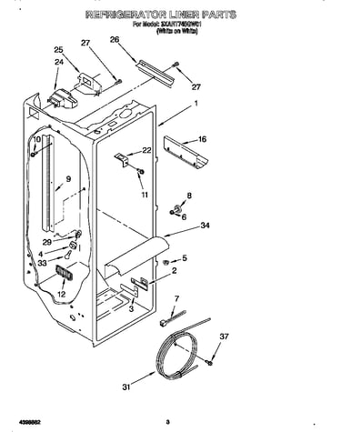 Refrigerator liner