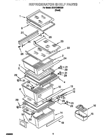 Refrigerator shelf