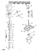 Motor and ice container