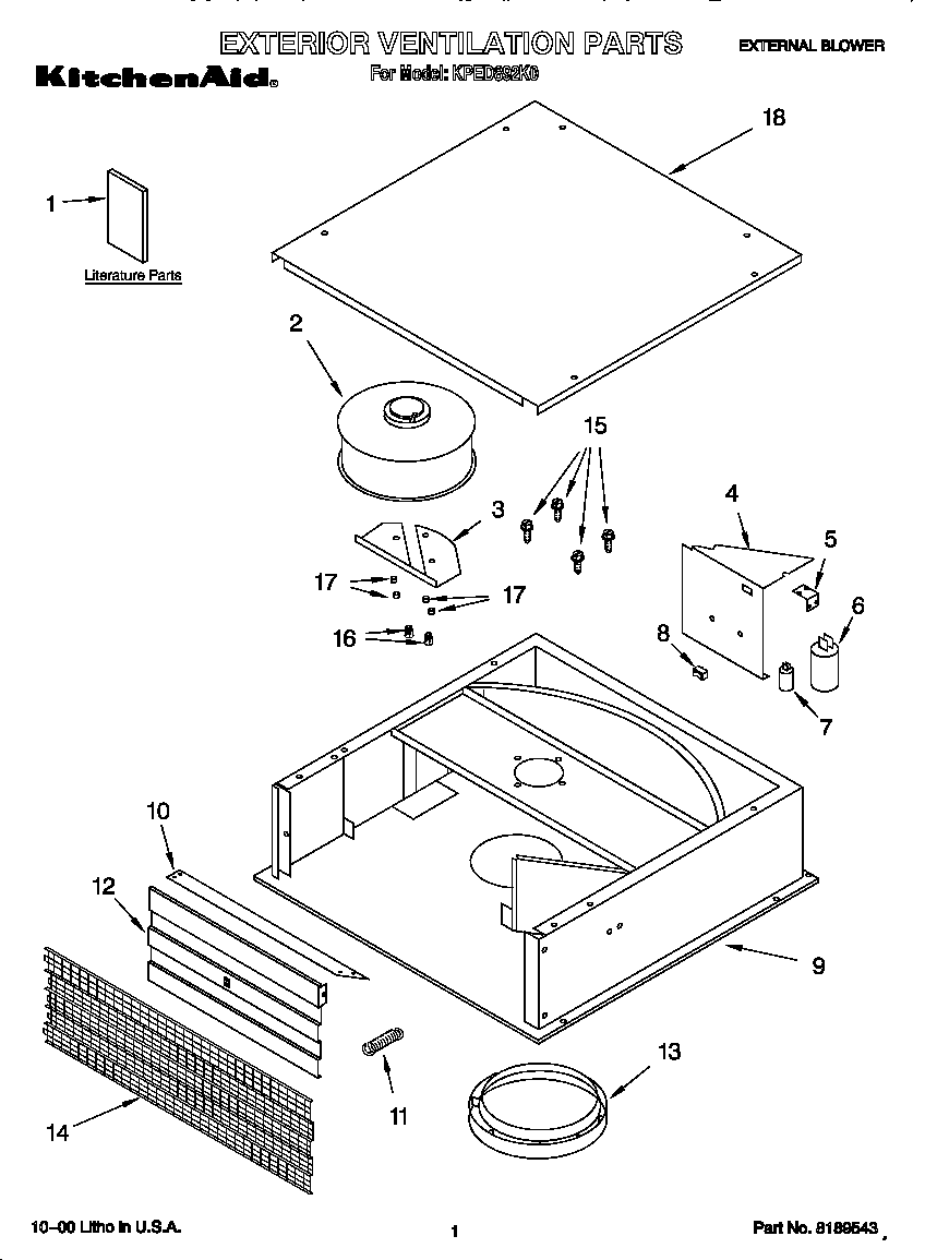 Exterior ventilation