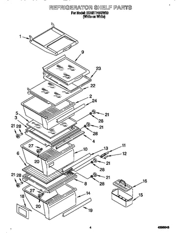Refrigerator shelf
