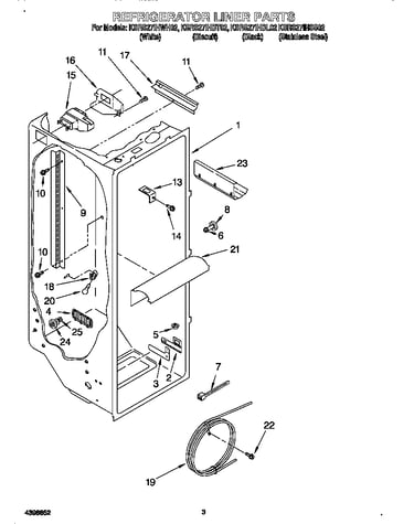Refrigerator liner