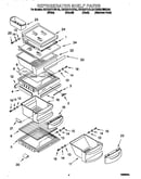 Refrigerator shelf