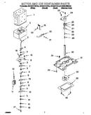 Motor and ice container