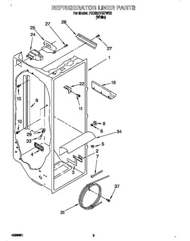Refrigerator liner