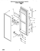 Refrigerator door