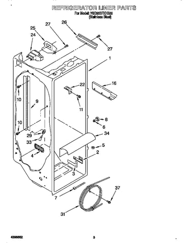 Refrigerator liner