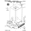 KitchenAid KSRB25FHBT04 cabinet diagram