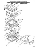 Refrigerator shelf