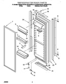 Refrigerator door