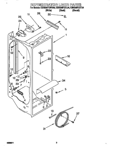 Refrigerator liner
