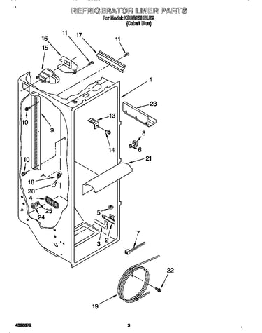 Refrigerator liner