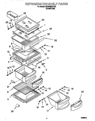 Refrigerator shelf