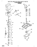 Motor and ice container