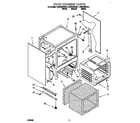 KitchenAid KESC300HWH1 oven chassis diagram