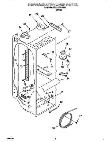 Refrigerator liner