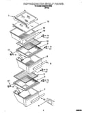 Refrigerator shelf