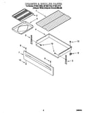 Drawer and broiler