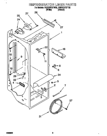 Refrigerator liner