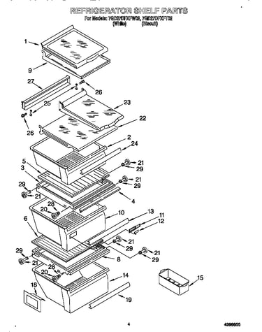 Refrigerator shelf