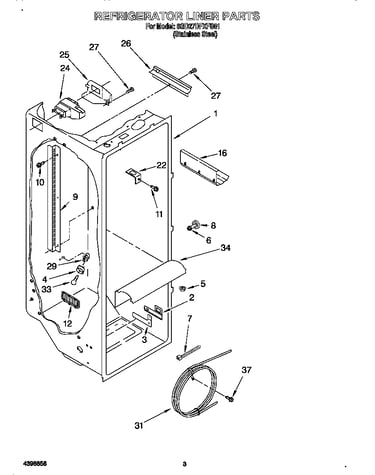 Refrigerator liner