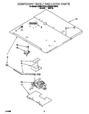 Component shelf and latch