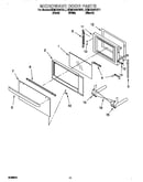 Microwave door
