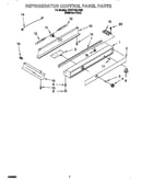 Refrigerator control panel