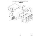 KitchenAid KSSP36QJS00 top grille and unit cover diagram