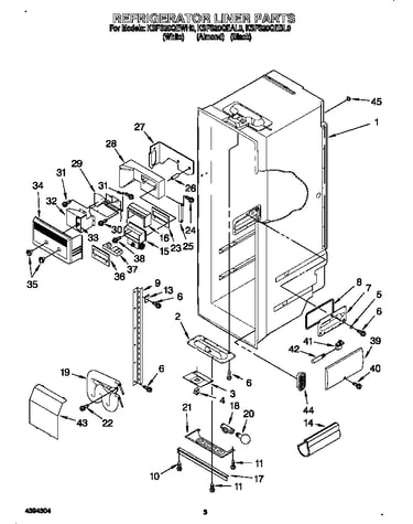 Refrigerator liner