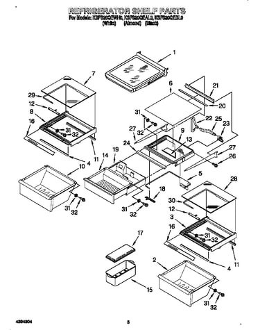 Refrigerator shelf