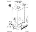 Whirlpool TS22AQXEN10 cabinet diagram