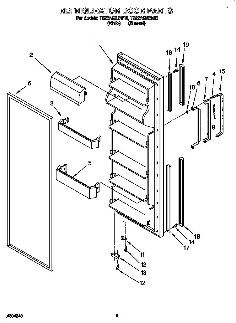 REFRIGERATOR DOOR