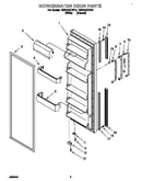 Refrigerator door
