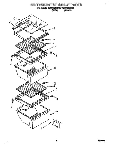 Refrigerator shelf