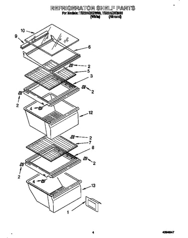 Refrigerator shelf