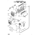 Whirlpool ED20DBXEW01 icemaker diagram
