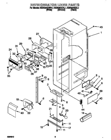 Refrigerator liner