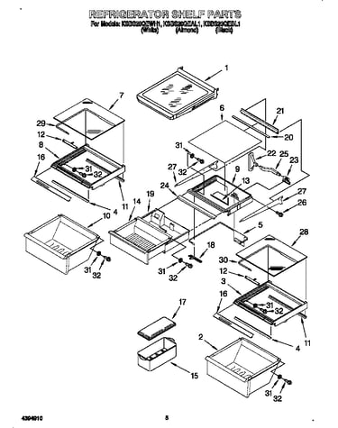 Refrigerator shelf